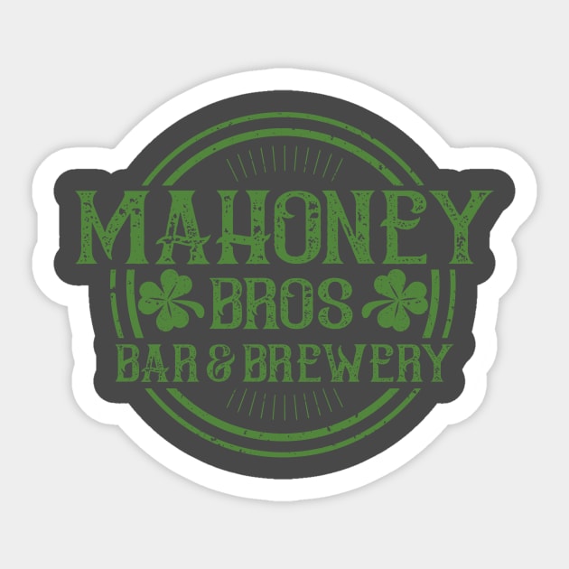 Mahoney Bros Bar and Brewery Sticker by PatronSaint